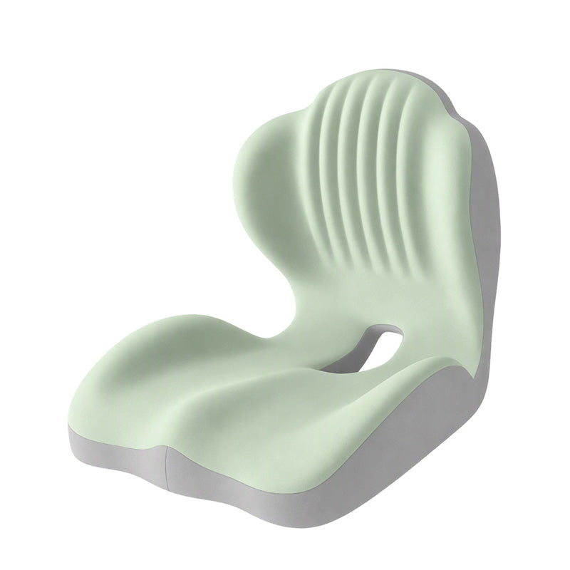 🪑 Poduszka na krzesło z pianką memory💪Z podparciem pleców, ergonomiczna i wygodna – idealna do biura, samochodu i domu.Łagodzi ból pleców i zmęczenie podczas długiego siedzenia.💺