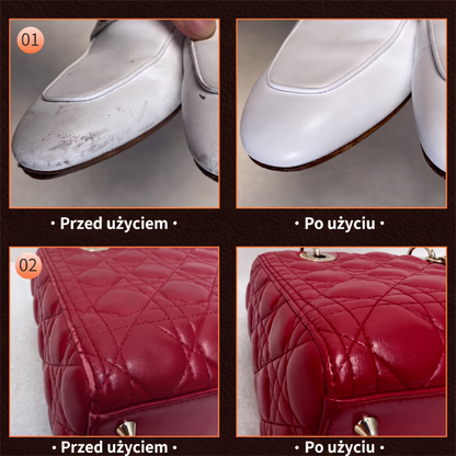 Uniwersalny balsam do naprawy koloru skóry – odnawia wyblakłe i zarysowane wyroby skórzane, przywraca bogaty wygląd. Na pobranie! 👞